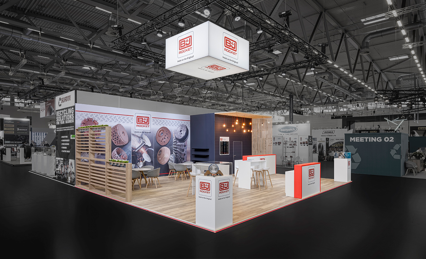 rocDesign Messebau Projekt - bundj-roket