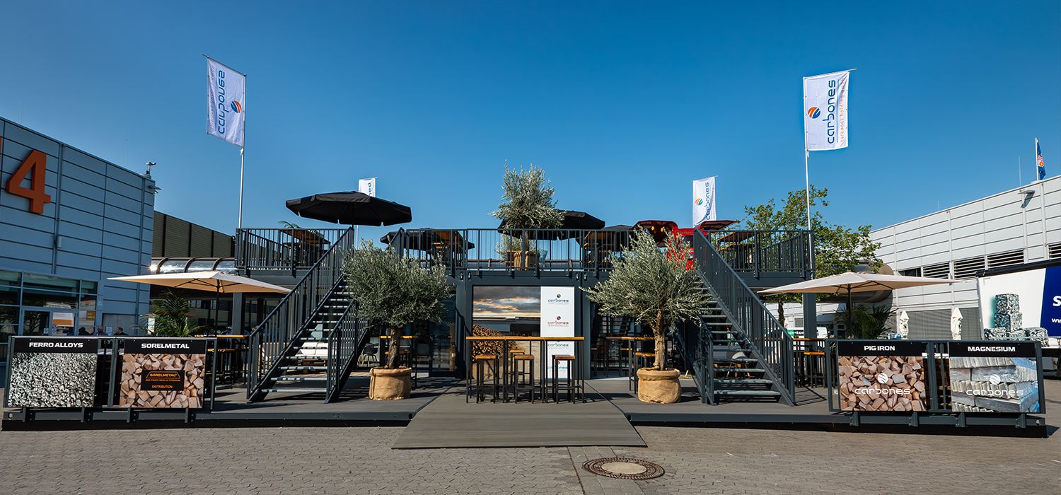 rocDesign Messestand - CARBONES 