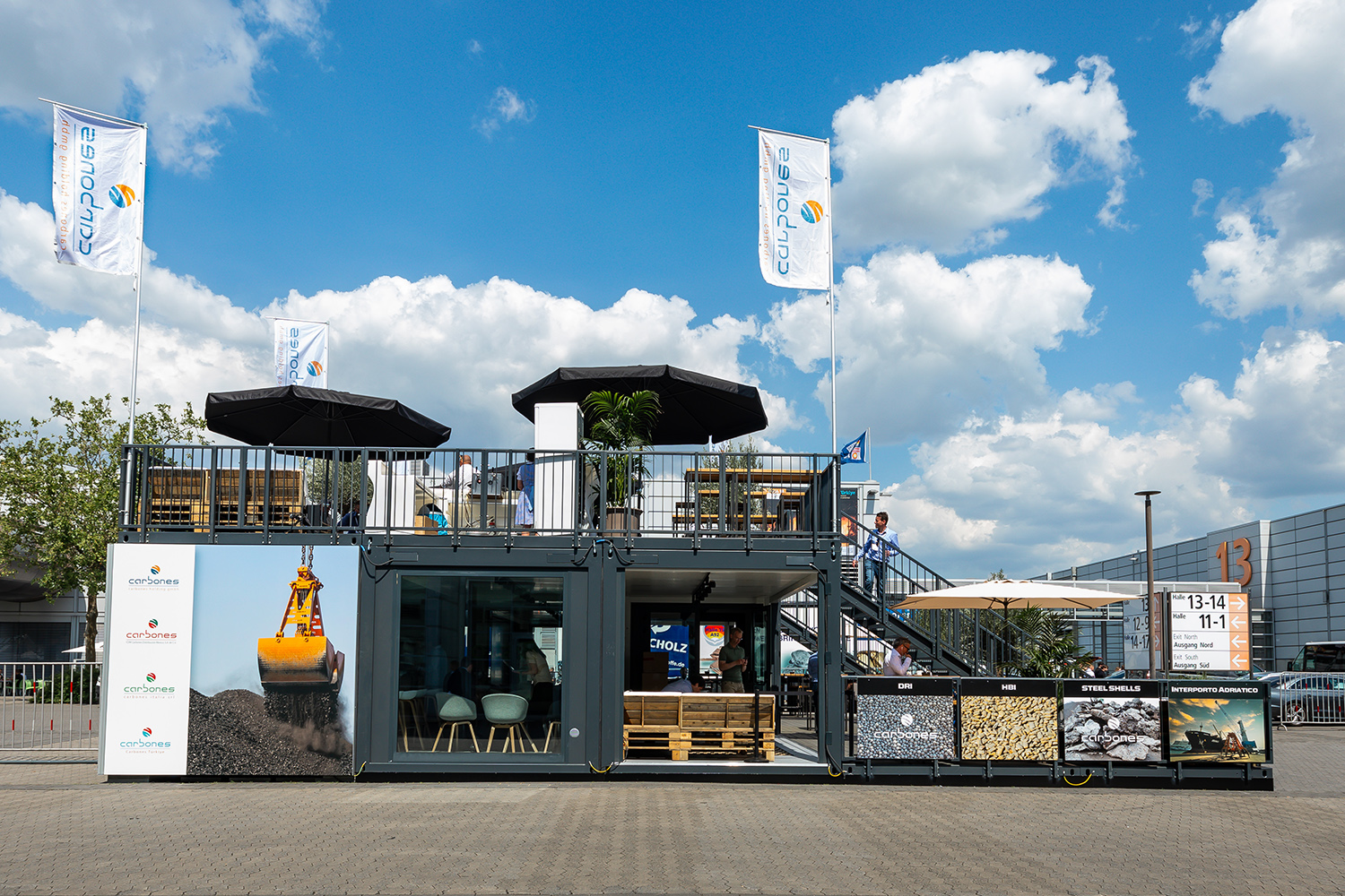 rocDesign Messestand - CARBONES