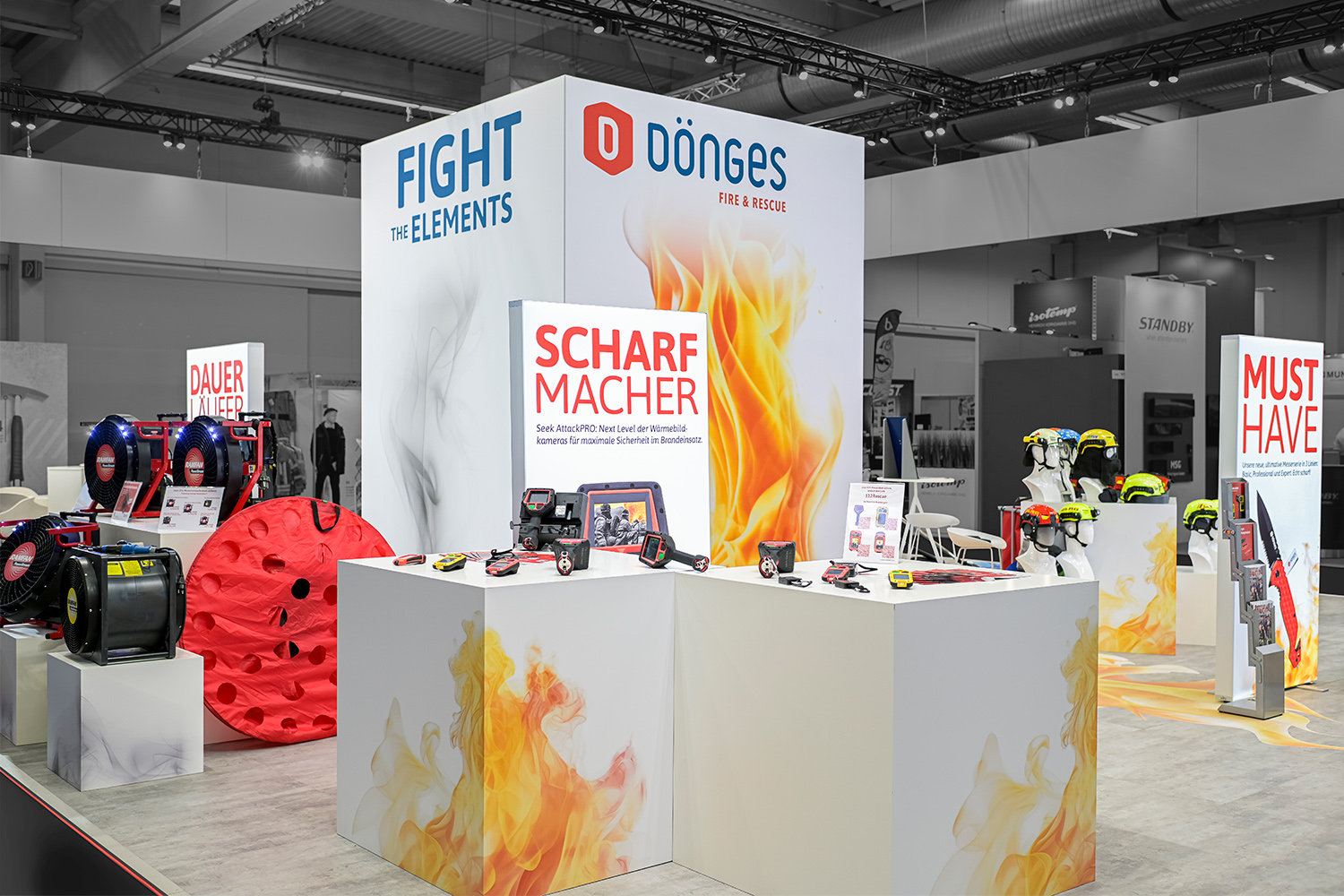 rocDesign - Bild von Dönges Messestand