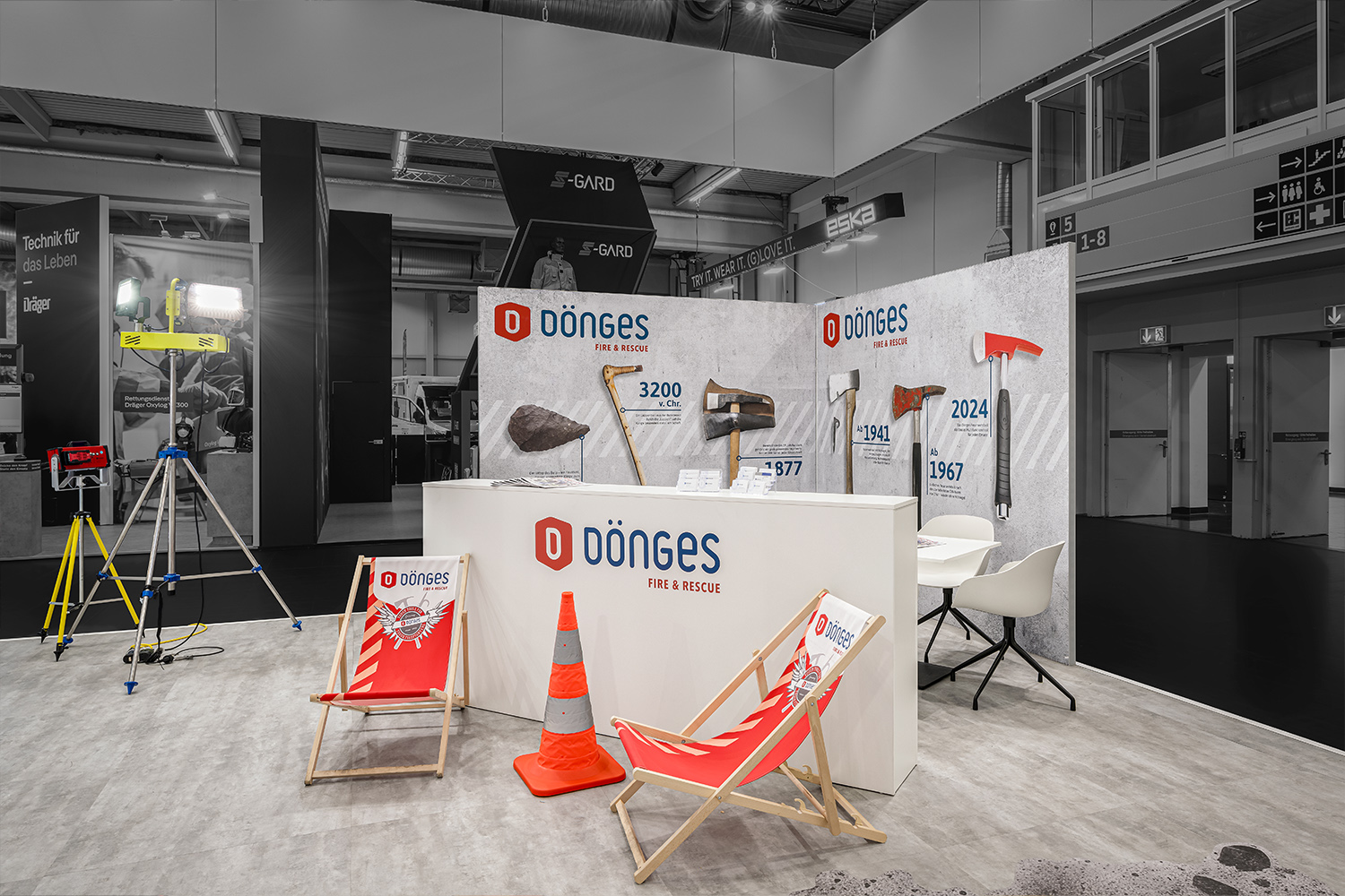 rocDesign - Bild von Dönges Messestand