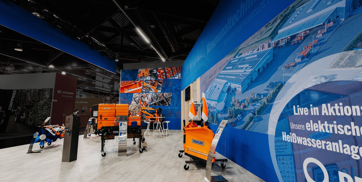 Fiedler Messestand auf der GaLaBau 2026 von rocDesign – Detailansicht 4 Fiedler Messestand auf der GaLaBau 2026 von rocDesign – Detailansicht 4