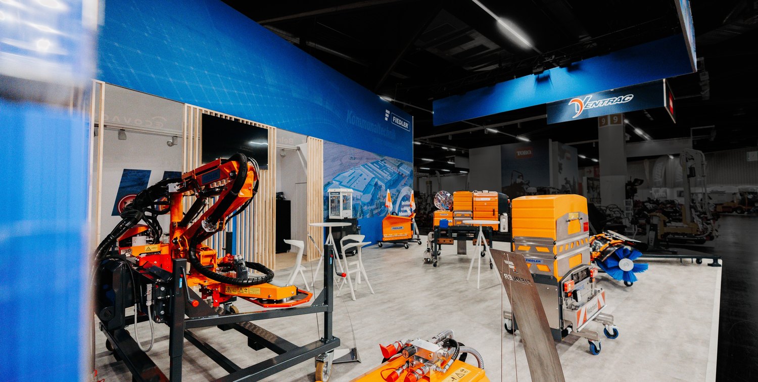 Fiedler Messestand auf der GaLaBau 2026 von rocDesign – Detailansicht 5 Fiedler Messestand auf der GaLaBau 2026 von rocDesign – Detailansicht 5