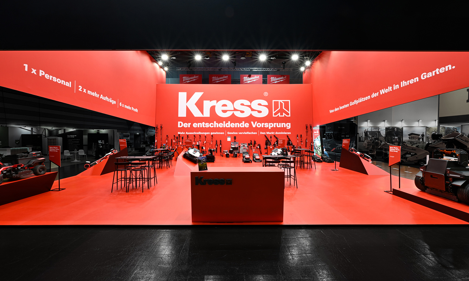 Kress Messestand auf der GaLaBau 2026 in Nürnberg – Ansicht 2