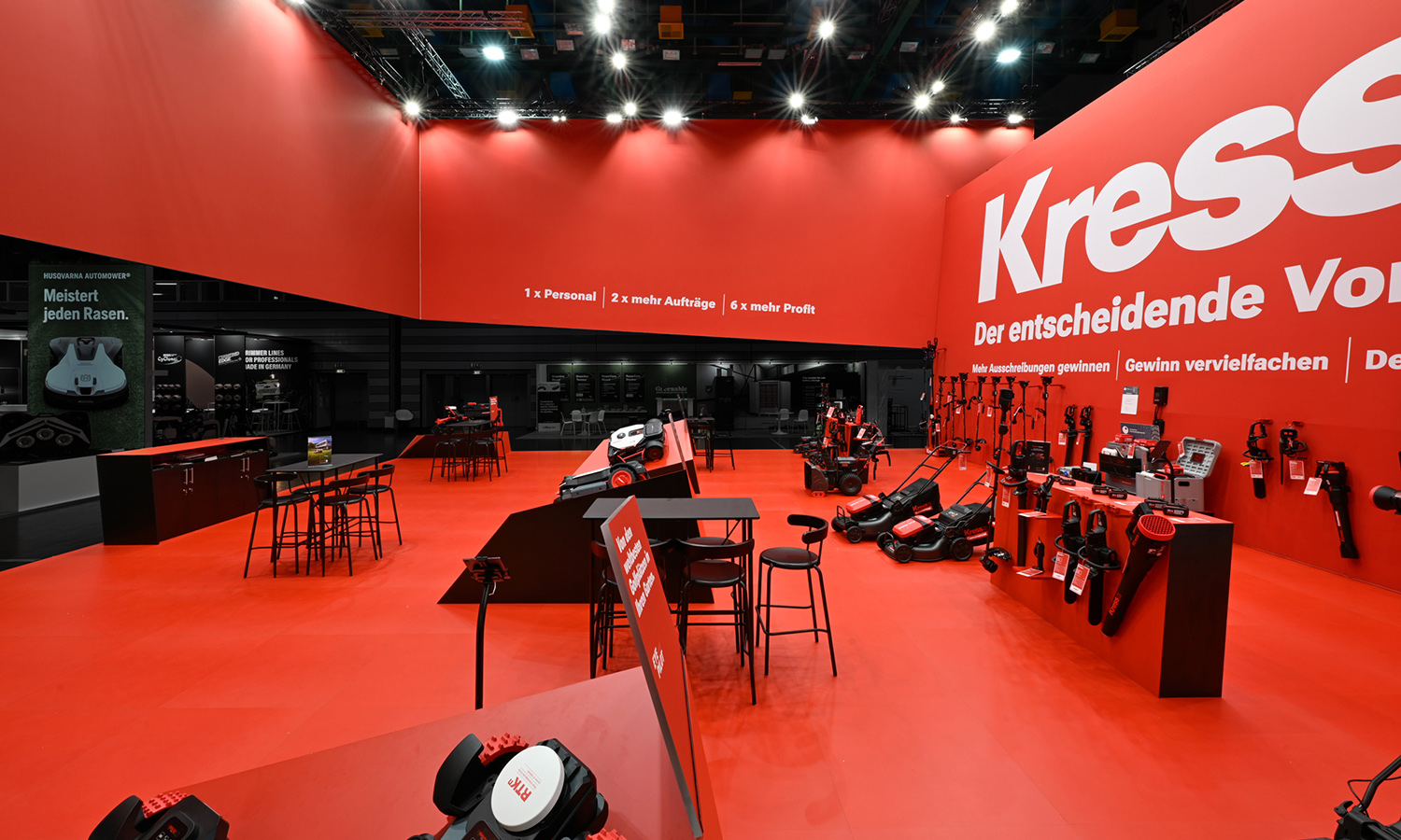 Kress Messestand auf der GaLaBau 2026 in Nürnberg – Ansicht 3