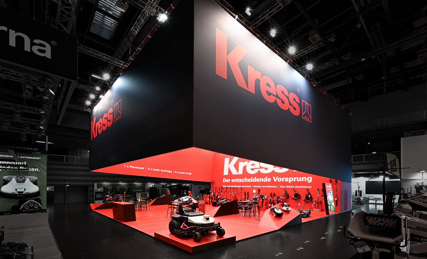 Kress Messestand auf der GaLaBau 2026 in Nürnberg von rocDesign