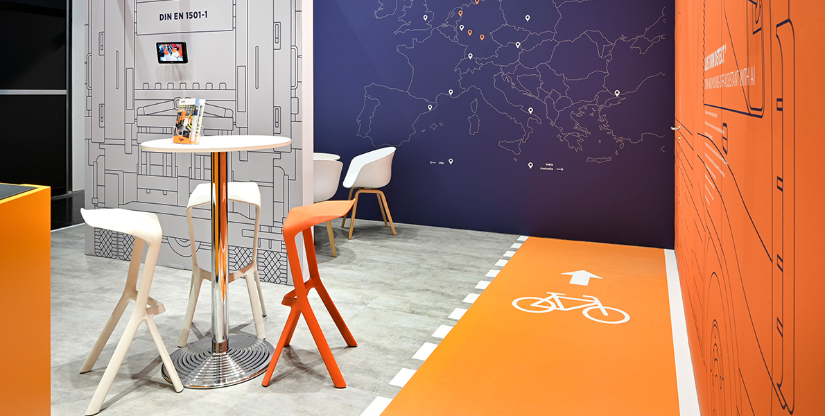 rocDesign - Bild von Messestand