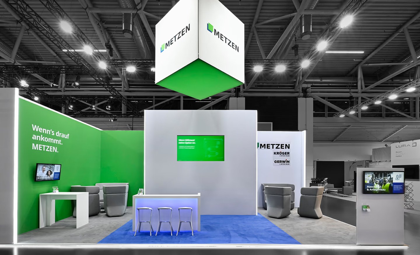 Metzen Messestand auf der IFAT in München von rocDesign