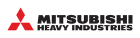 Mitsubishi Heavy Industries logo in the exhibition stand project by rocDesign