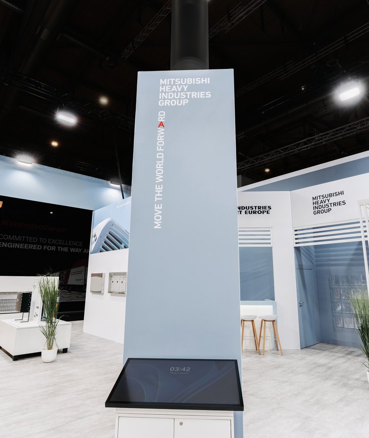 Mitsubishi Heavy Industries Messestand auf der IAA Transportation 2026 von rocDesign