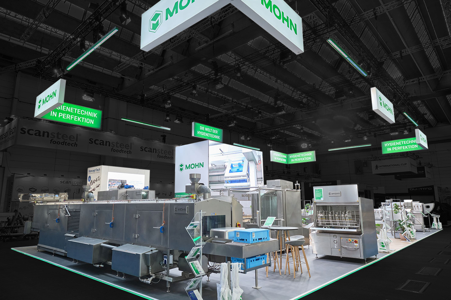 rocDesign Messestand - Mohn auf der IFFA 2025 in Frankfurt