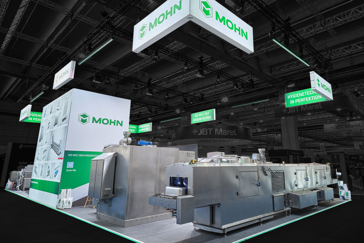 rocDesign Messestand - Mohn auf der IFFA 2025 in Frankfurt