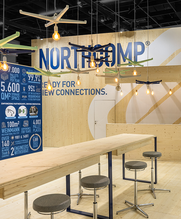 rocDesign - Northcomp interzum 2025 Messestand