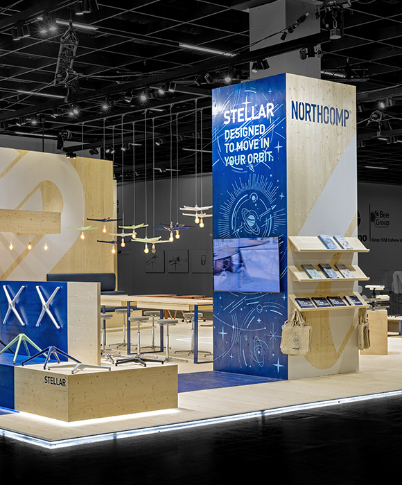 rocDesign - Northcomp interzum 2025 Messestand