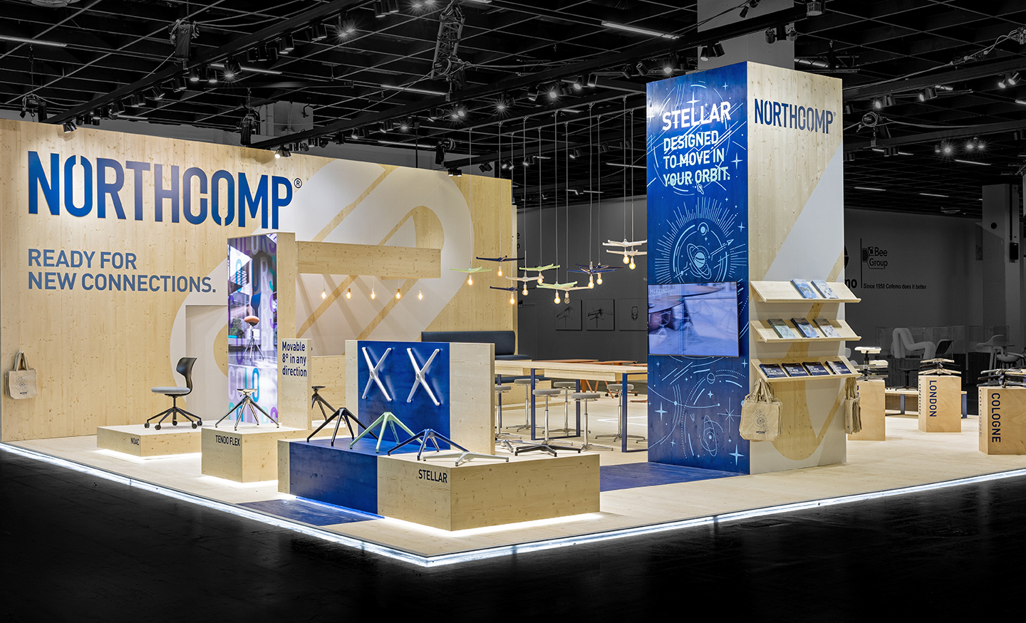 rocDesign Messebau Projekt - Northcomp