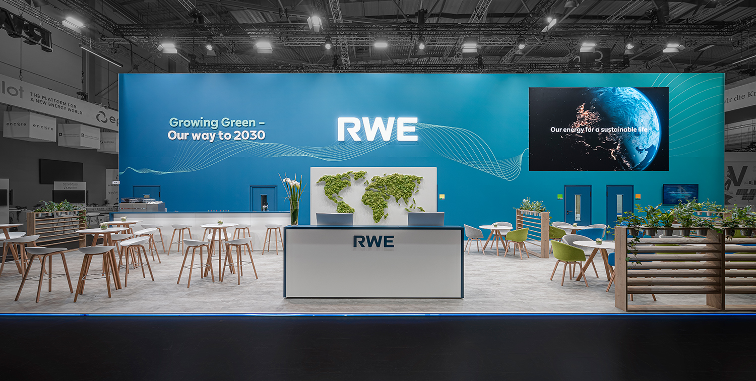 rocDesign - RWE Messestand