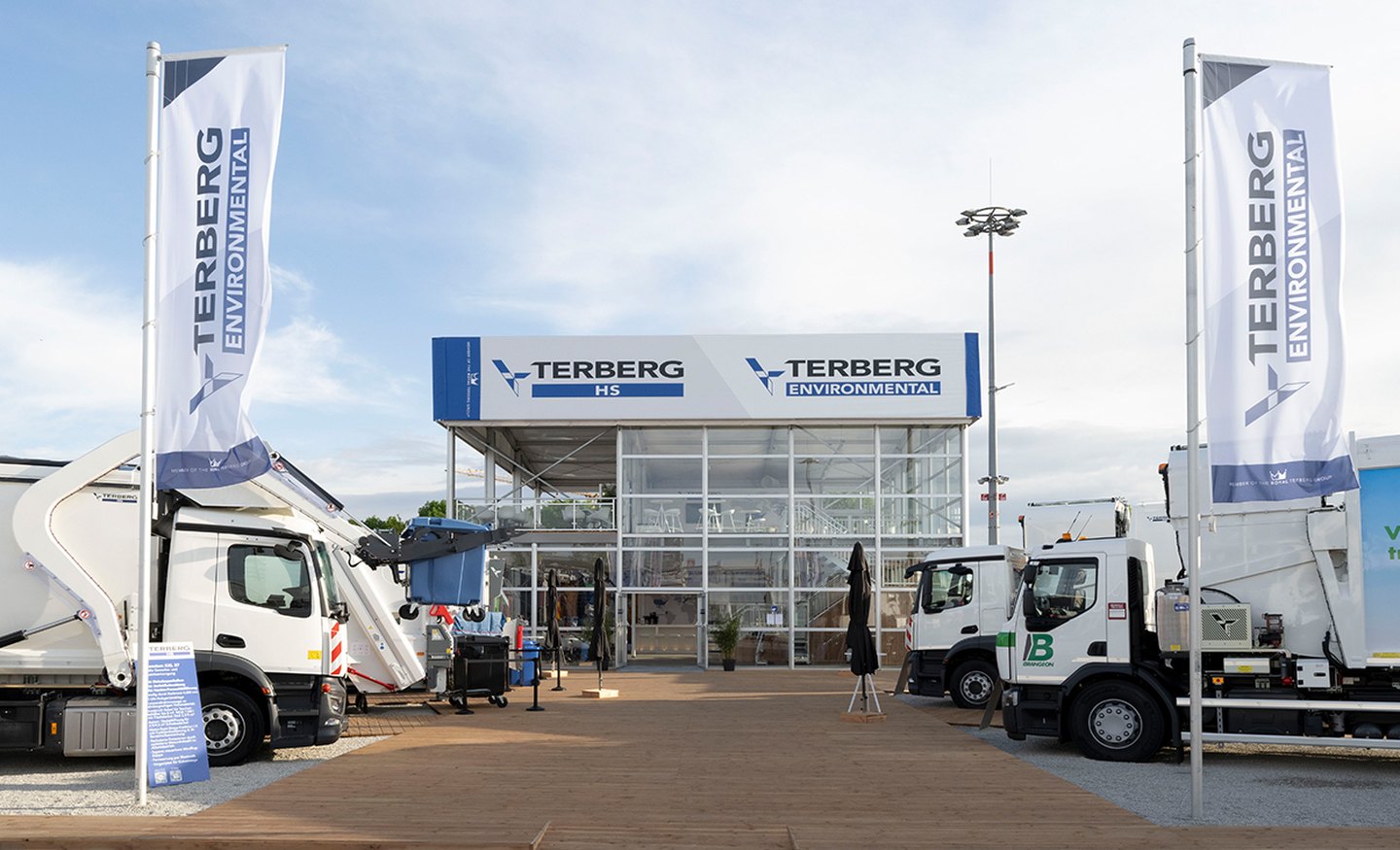 Royal Terberg Group Messestand auf der IFAT in München von rocDesign