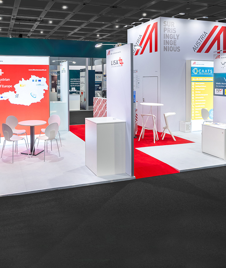 rocDesign Messebau Projekt - Alps Alpine